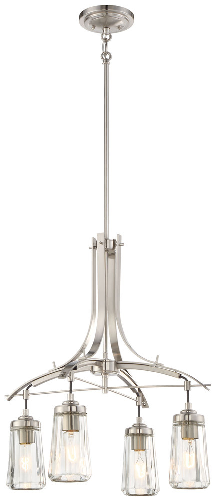 Poleis - 4 Light Chandelier