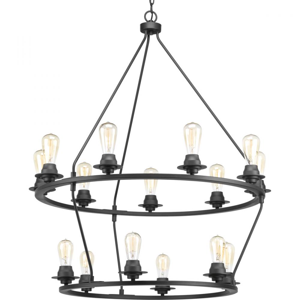 15-60W MED CHANDELIER