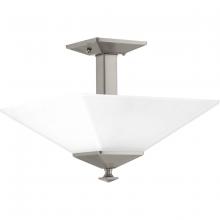 Progress P350107-009 - Clifton 2-100W SEMI-FLUSH MOUNT