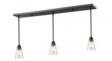 Z-Lite 428MP-3OB - 3 Light Linear Chandelier