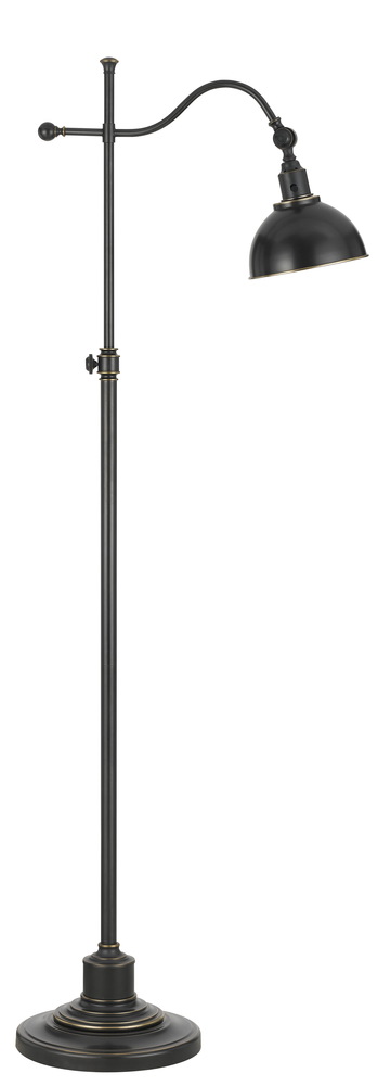 60" Height Metal Floor Lamp in Oil Rubbed Bronze