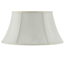 CAL Lighting SH-8103/18-EG - 9.75" Tall Eggshell Fabric Shade