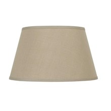 CAL Lighting SH-8114-17F - 10" Height Fabric Shade in Khaki Finish