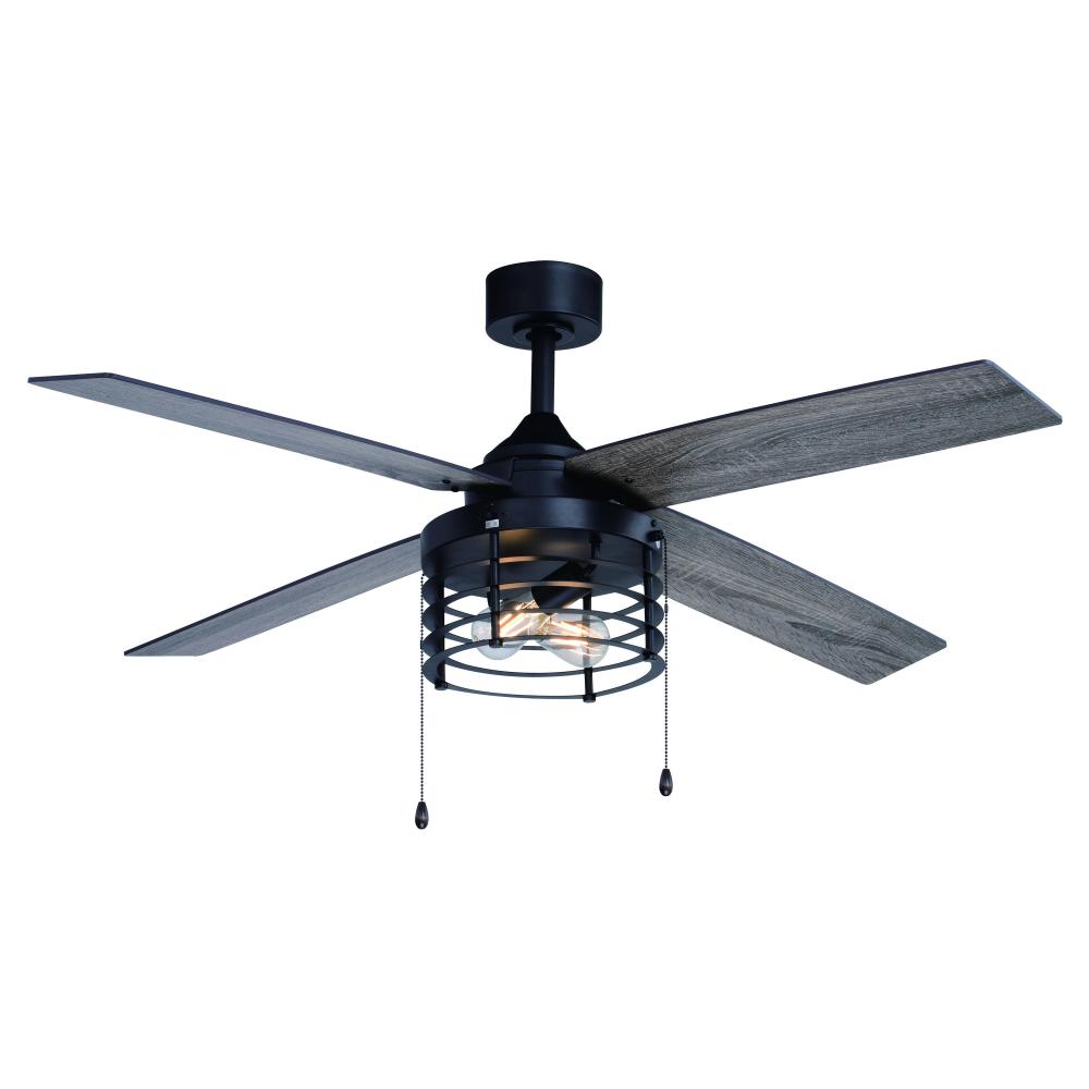 Rowan 52-in Ceiling Fan Black