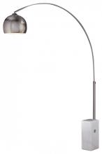 Minka George Kovacs P054-084 - George's Reading Roomâ„¢ - 1 Light Arc Floor Lamp Marble Base