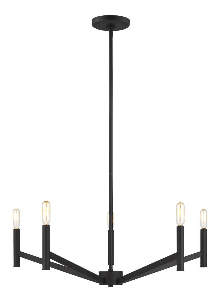 Vector Five Light Chandelier