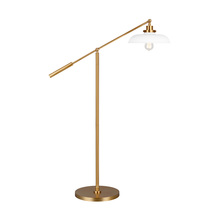 Visual Comfort & Co. Studio Collection CT1141MWTBBS1 - Wellfleet Wide Floor Lamp