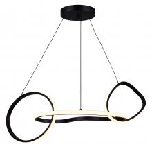 Canarm LCH234A32BK - ZURI Integrated LED Chandelier