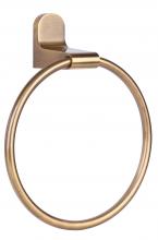 Canarm BA105A06GD - Bath Accessories, LYLA, BA105A06GD, Towel Ring, 6.75" W x 7.375" H x 3.25" D